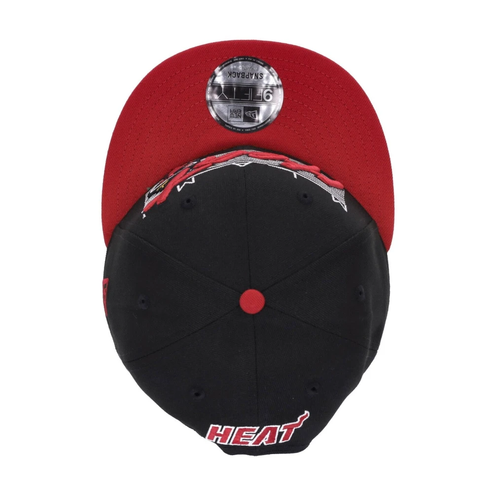 new era Miami Heat Platklep Pet Black Unisex