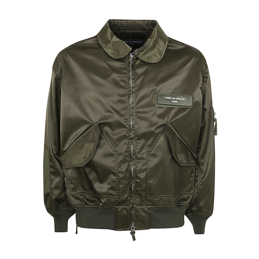 Comme des Garçons Khaki Mannenjas voor Mannen Green Heren