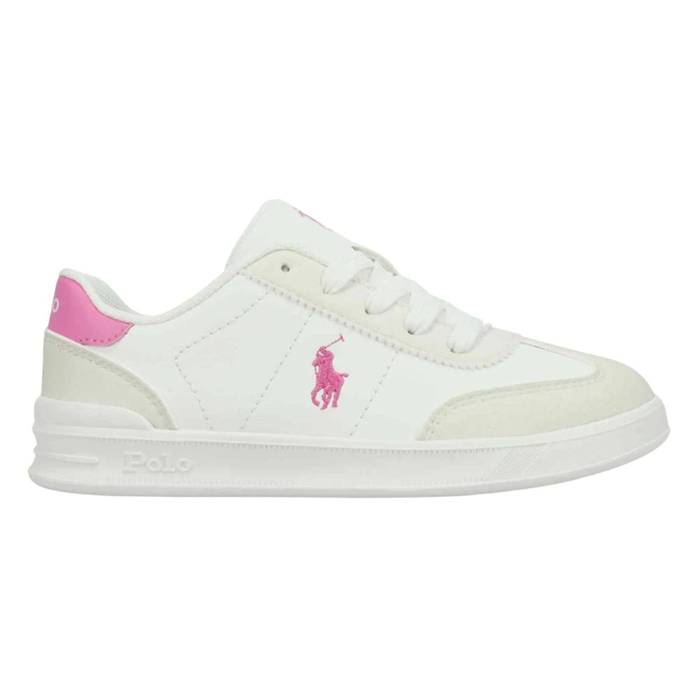 Ralph Lauren Girls White Kids Sneakers, 36 Eu, Hollis Trainers