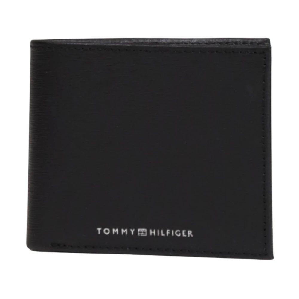 Tommy Hilfiger Plaque CC en Coin Portemonnee Black Heren