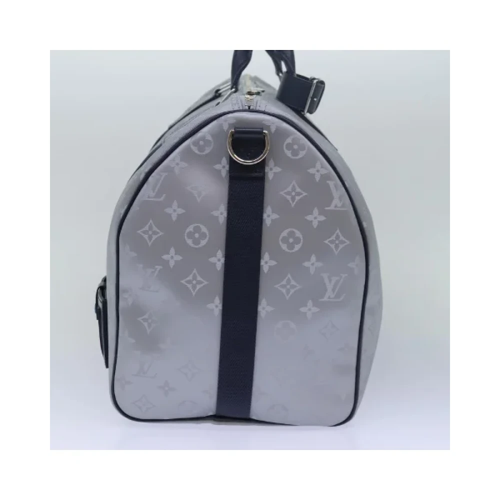 Louis Vuitton Vintage Pre-owned Canvas handbags Gray Dames