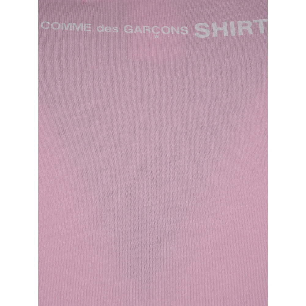 Comme des Garçons Roze Gebreid Heren T-Shirt Pink Heren