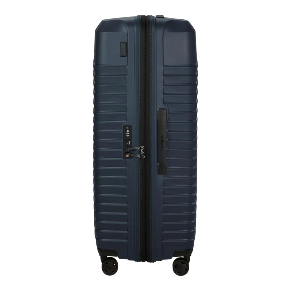 Samsonite Uitbreidbare Trolley Intuo Lichtgewicht en Krasbestendig Blue Unisex