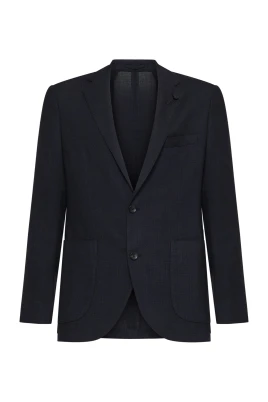 Lurex Blazer i ullmix