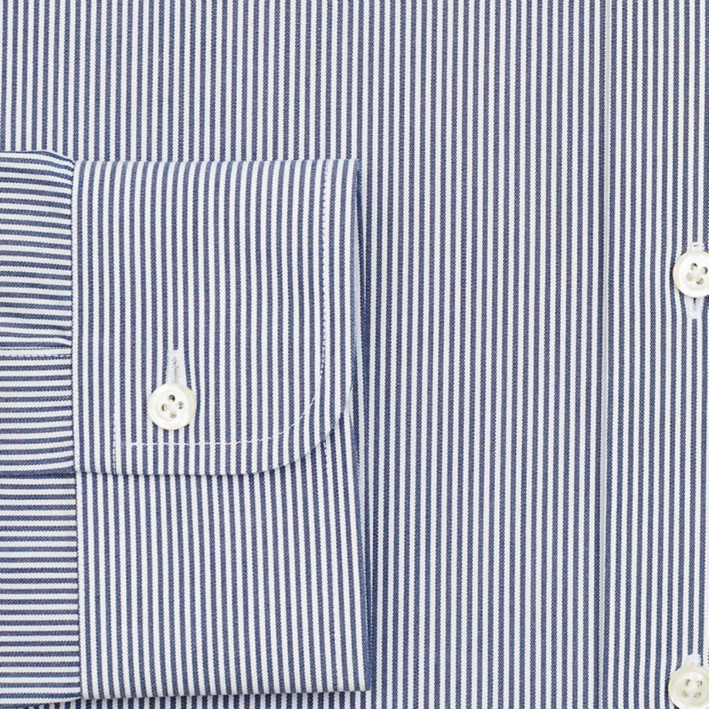 Brooks Brothers Milano Slim-fit Non-iron Sport Shirt Blue Heren