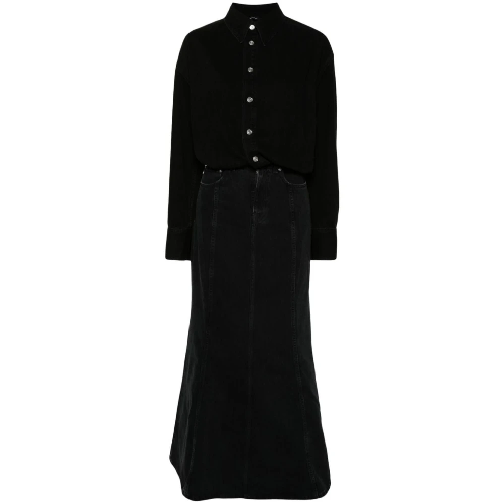Haikure Overhemdjurk Black Dames