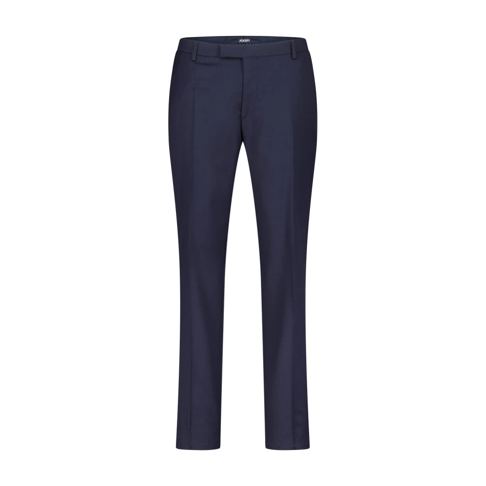 Joop! Elegante wollen Slim-Fit broek Blue Heren