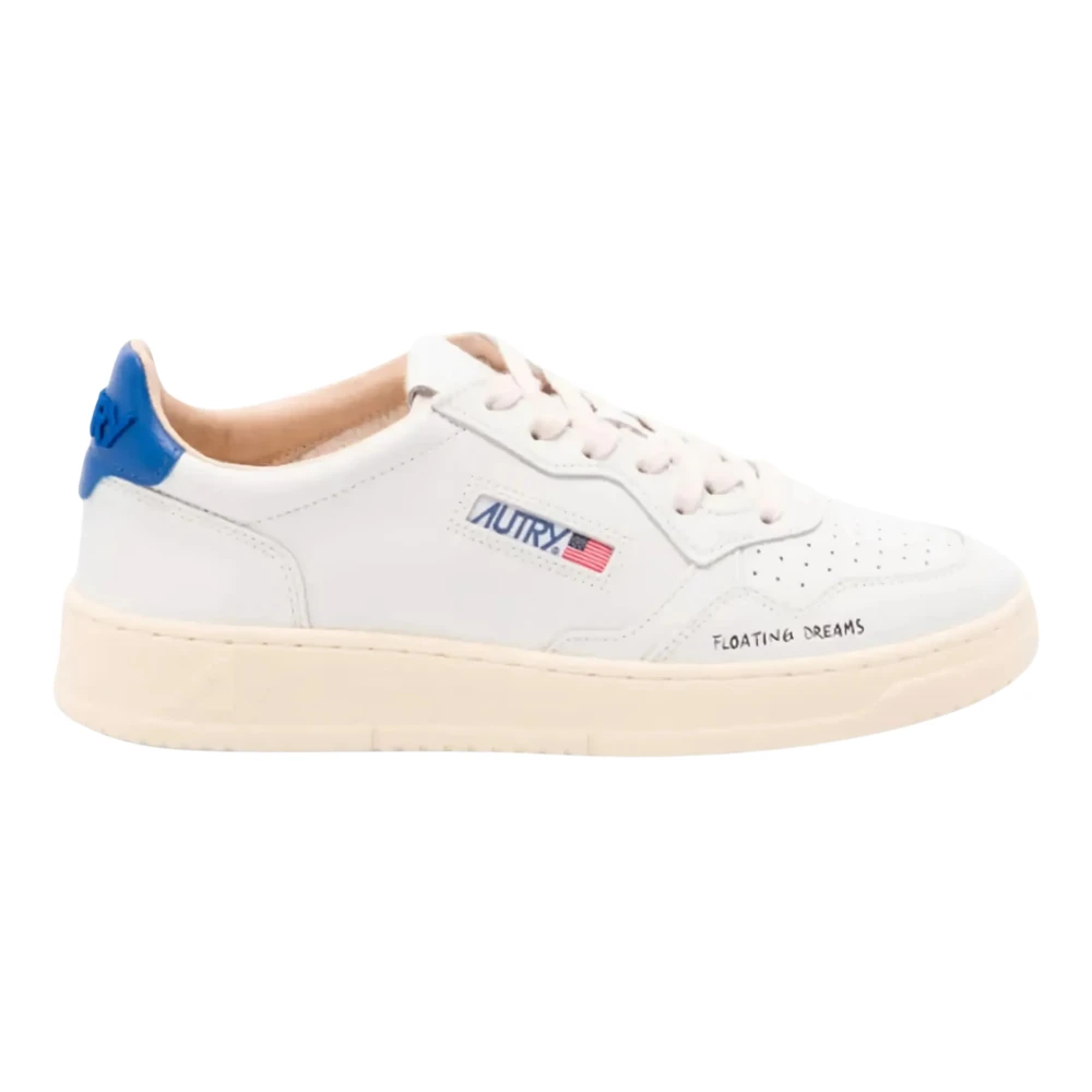 Autry Women's White Sneakers, 8 Uk, Medalist Low Lea/Dream