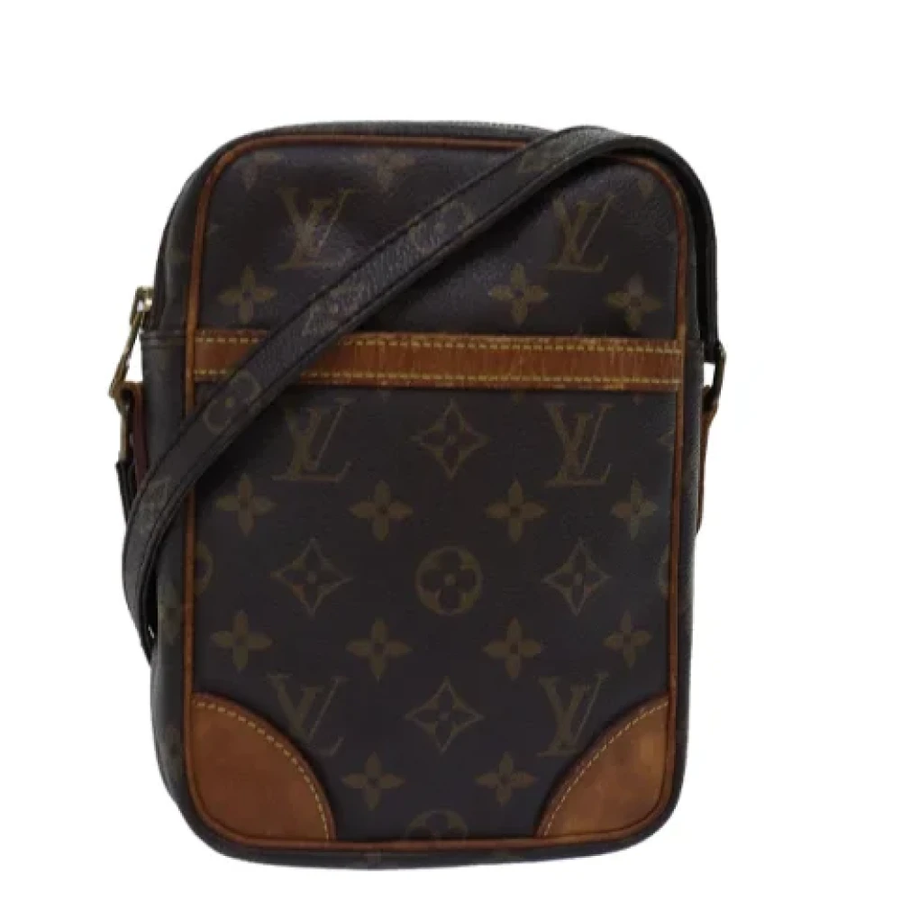Louis Vuitton Vintage Pre-owned Canvas louis-vuitton-bags Brown Heren