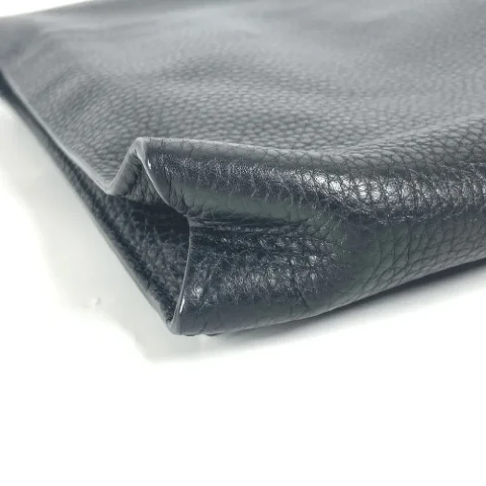 Valentino Vintage Pre-owned Leather clutches Black Dames