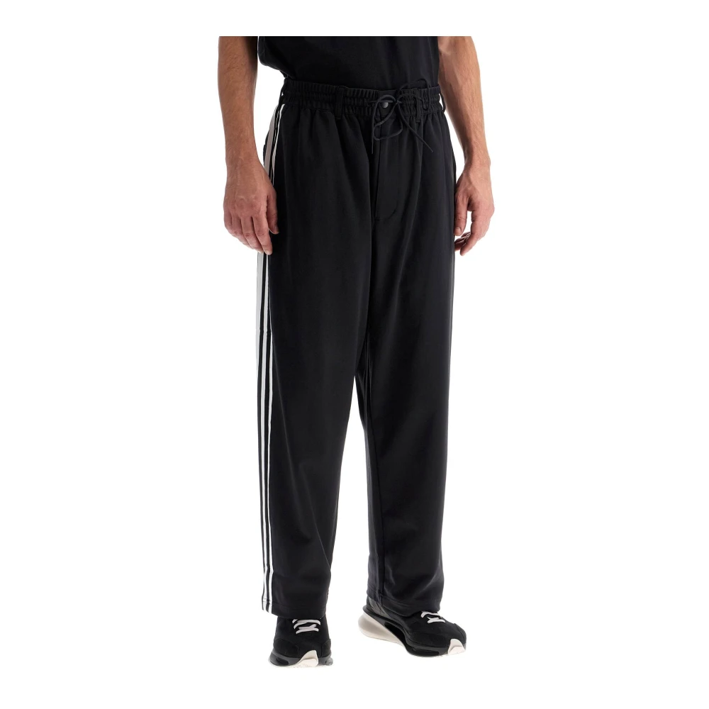 Y-3 Oversized Jersey Gebreide Sweatpants Black Heren