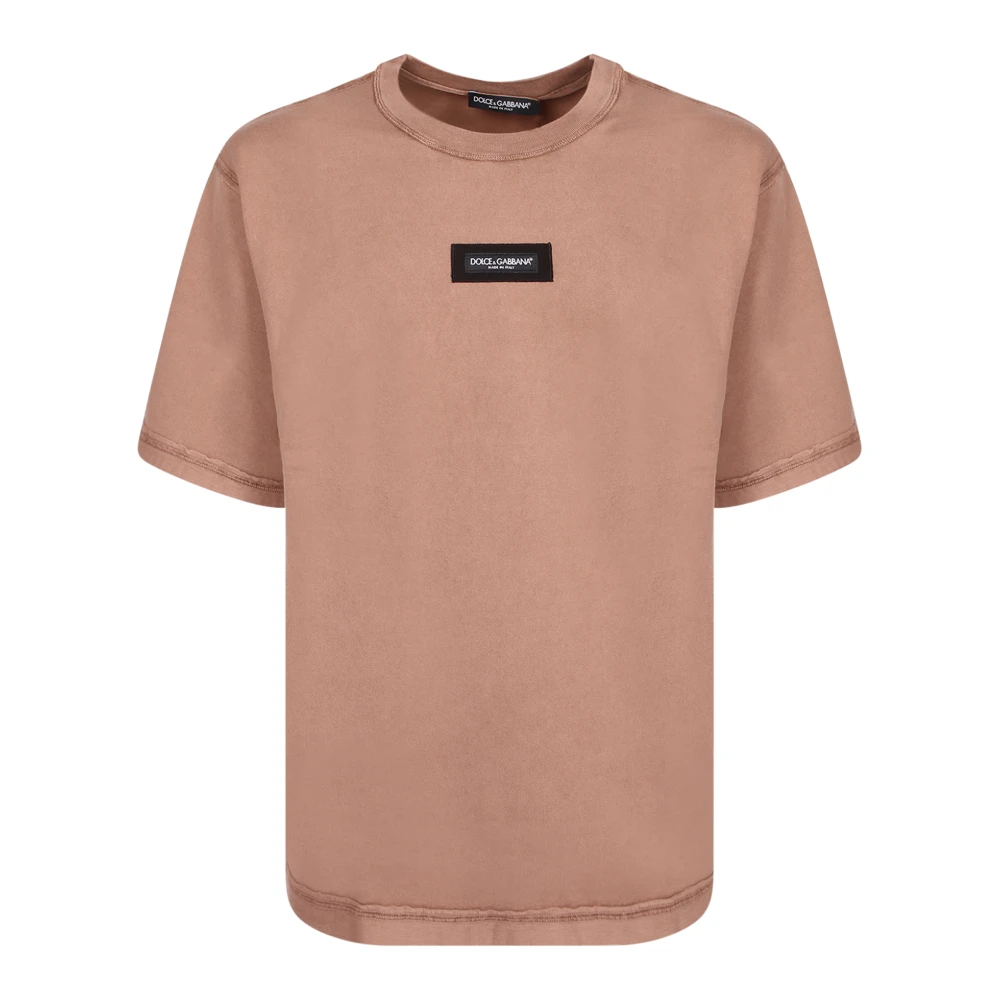 Dolce & Gabbana Herr Beige Toppar M, T-Shirts