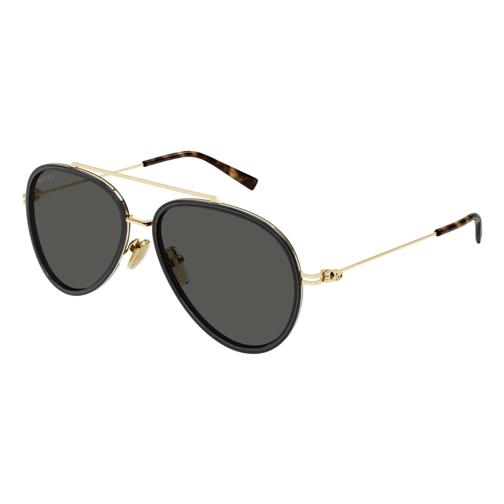 Gucci Men's Gray Gg1981s Aviator Sunglasses - Sunglasses - 56 Mm - Accessories