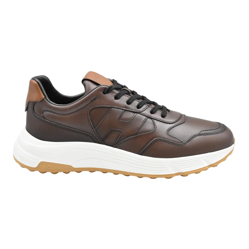 Hogan Schoenen met veters Heren Schoenen Bruin