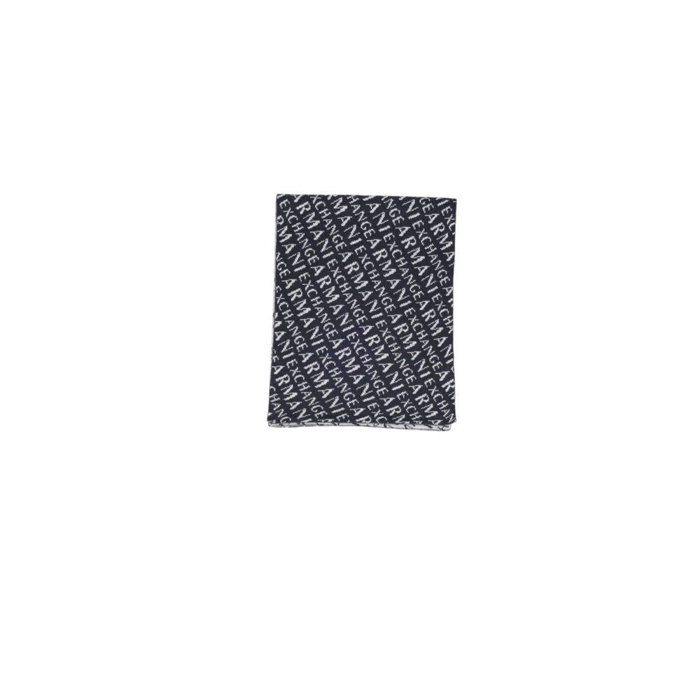Armani Exchange Polyamide Sjaal Blue Heren