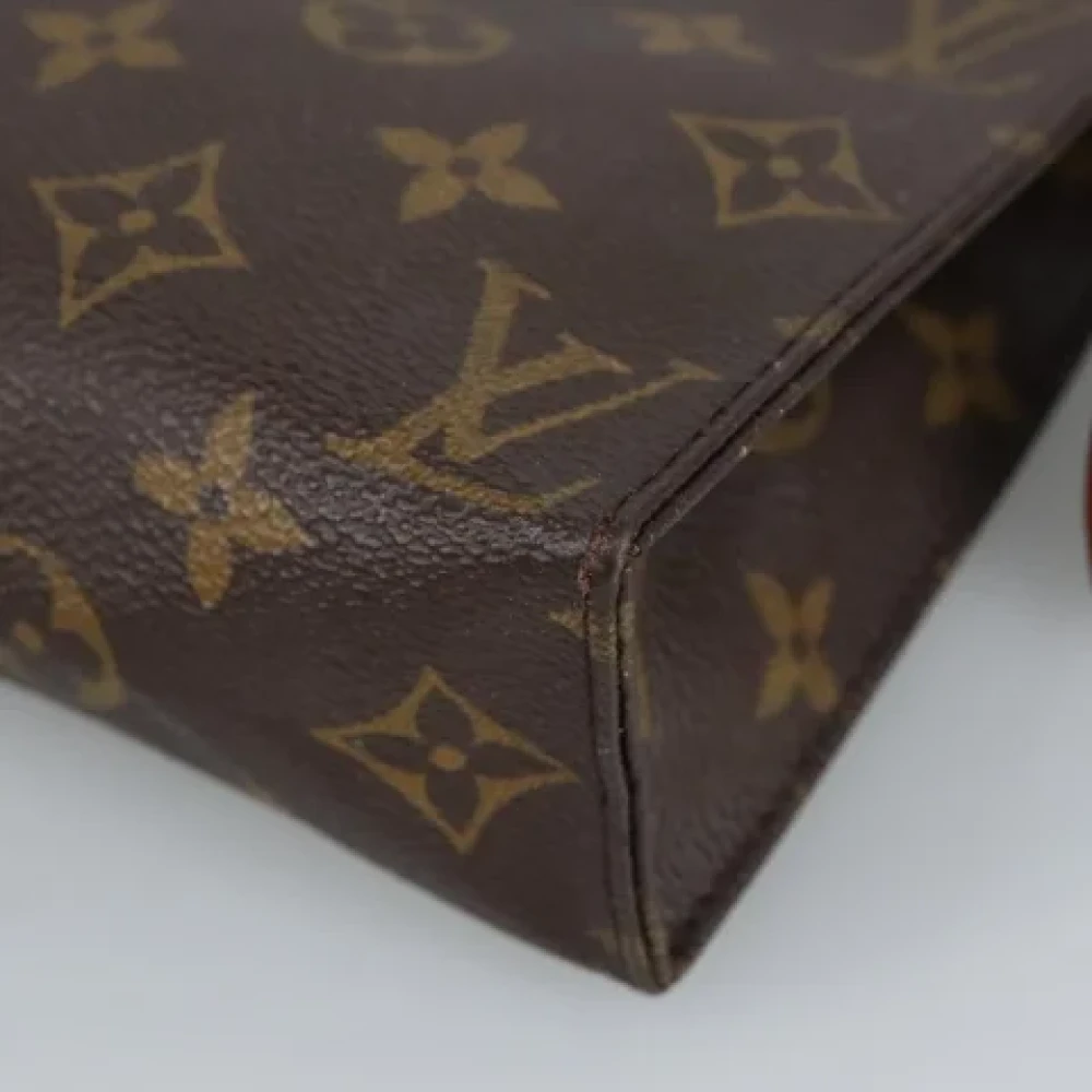 Louis Vuitton Vintage Pre-owned Canvas pouches Brown Dames