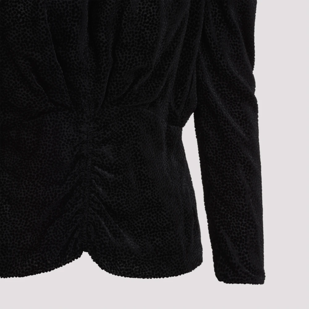 Isabel marant Zwarte Marlin Top Black Dames