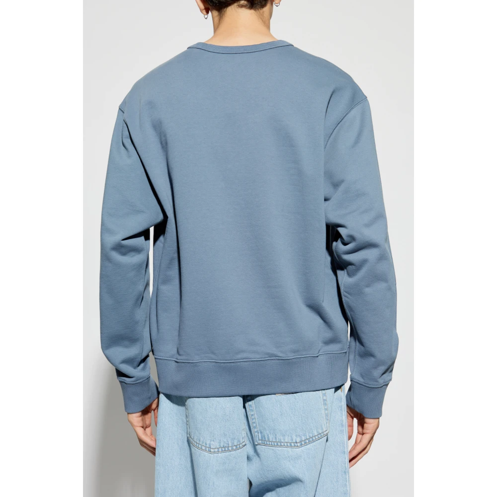 Kenzo Sweatshirt met Tijgerhoofd Blue Heren