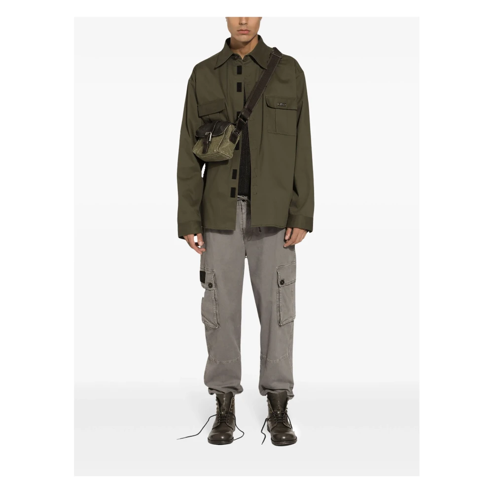 Dolce & Gabbana Lichtgrijze Broek Gray Heren