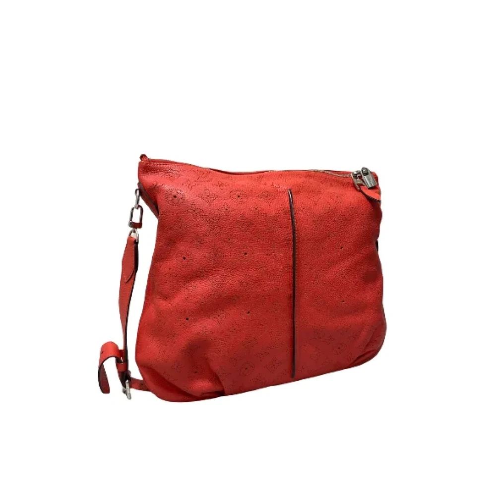 Louis Vuitton Vintage Pre-owned Leather louis-vuitton-bags Orange Dames