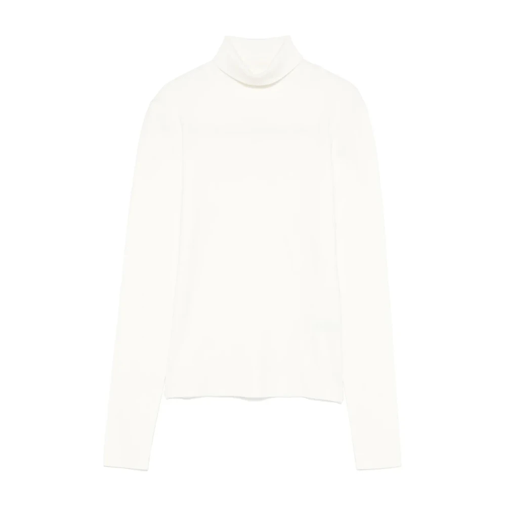 Joseph Donna Bianco Maglione A Collo Alto