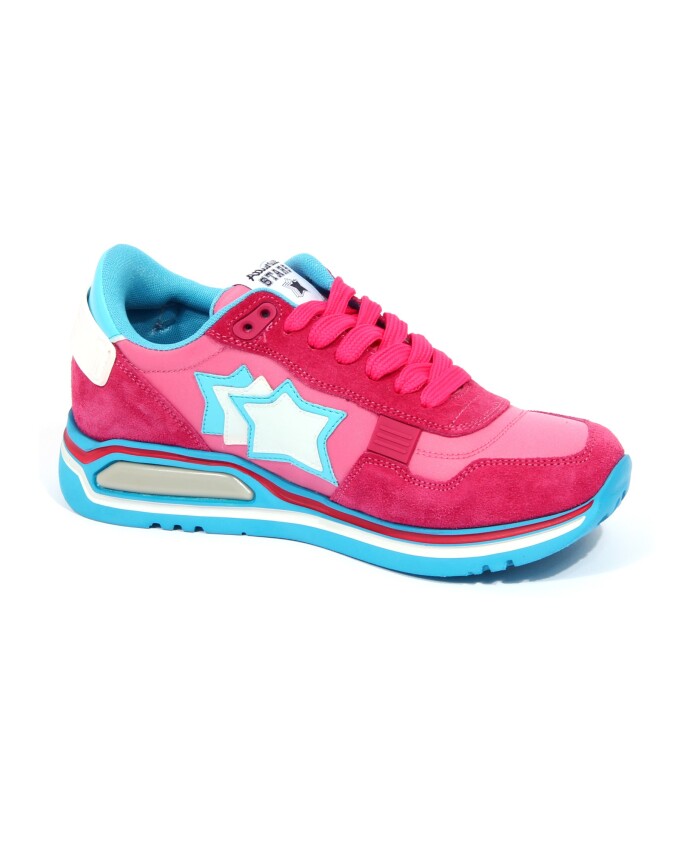 chaussure-en-daim-tissu-rose-style-shaka