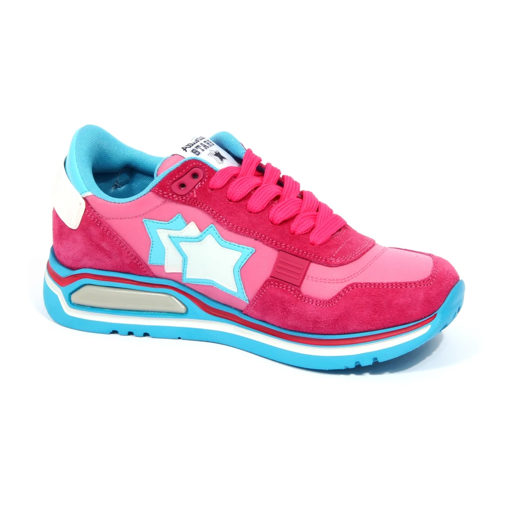 Atlantic Stars Suède/Stoffen Schoen in Shaka Stijl Dames Schoenen Veelkleurig Multicolor