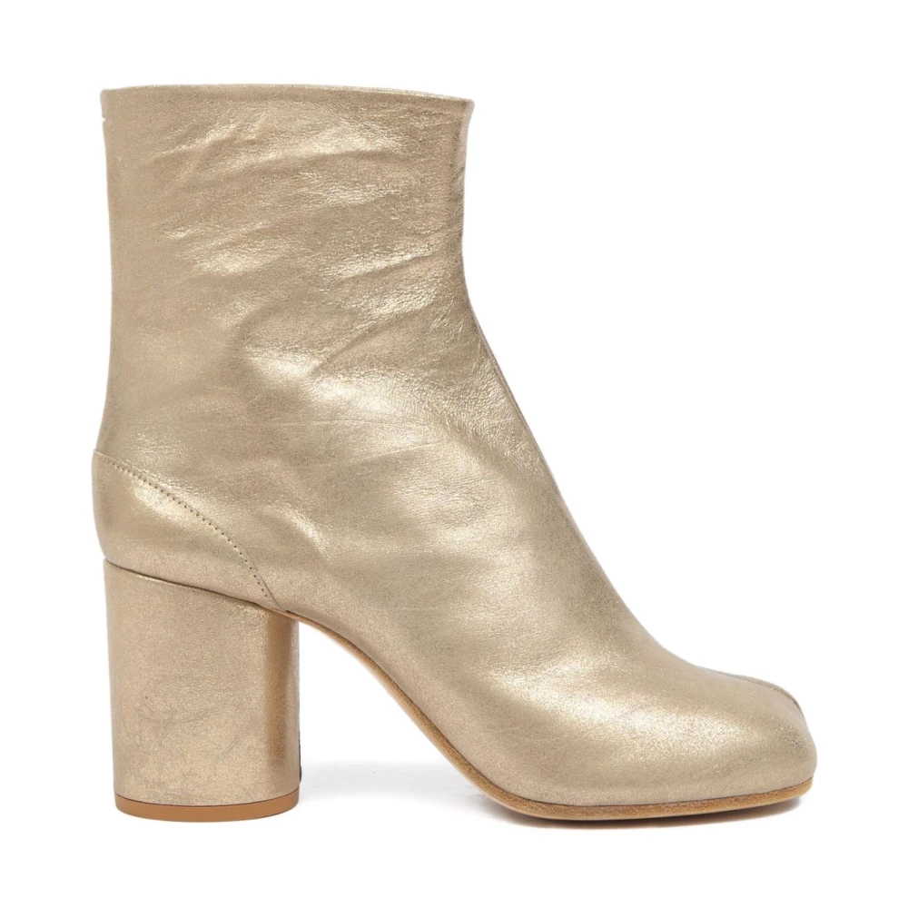 Maison Margiela Donna Cream - Tabi Ankle Boots, Size: Eu - 37 - Immagine 3