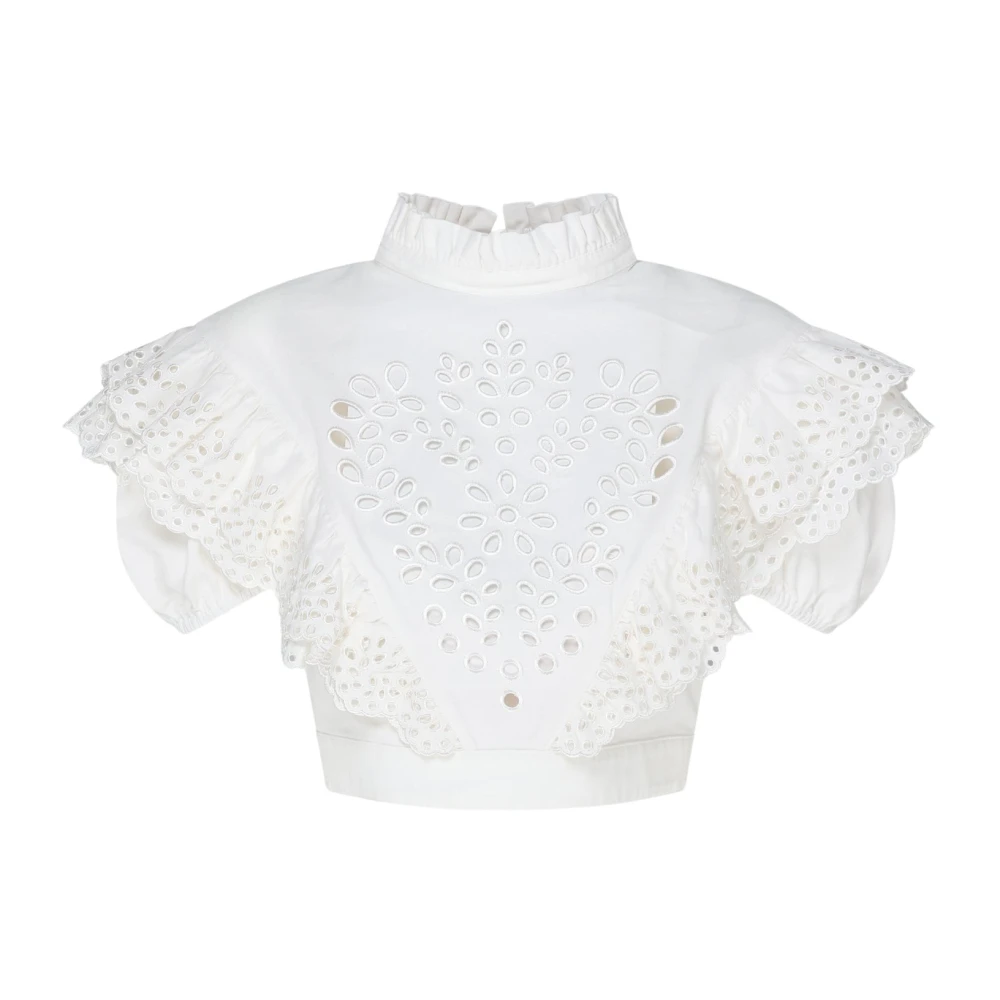 SPORTMAX Witte Blouse White Dames
