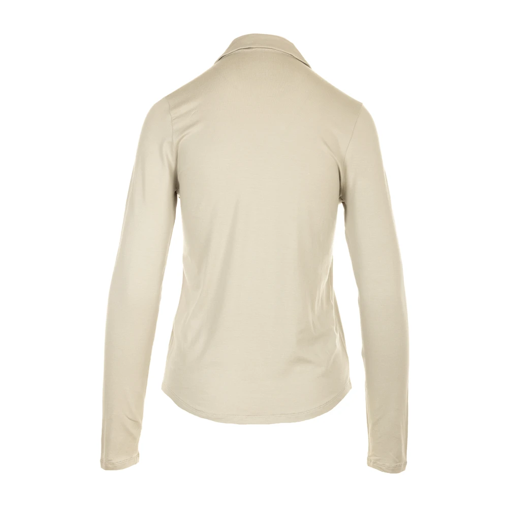 majestic filatures Anna Shirt Collectie Beige Dames