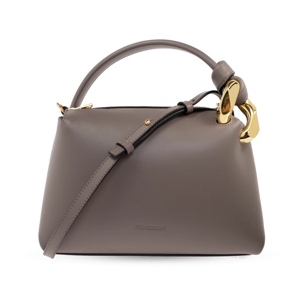 JW Anderson Handtas Hoek Klein Brown Dames