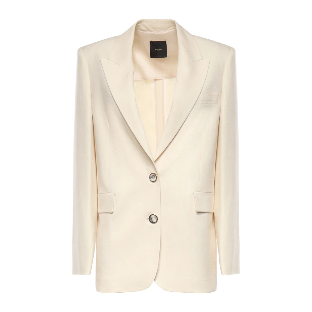 Pinko Donna Beige - Giacca Monopetto - Jackets - 2XS