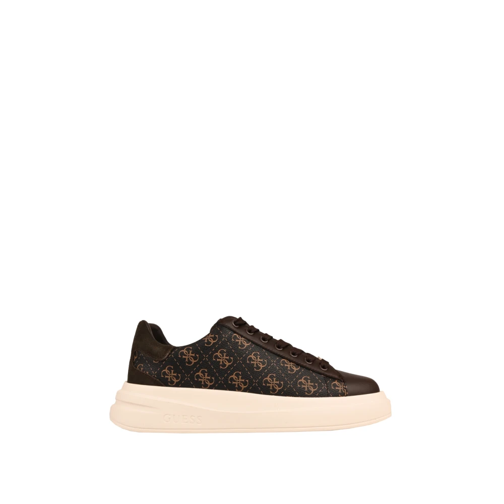 Guess Peony 4G Sneakers Heren Schoenen Bruin