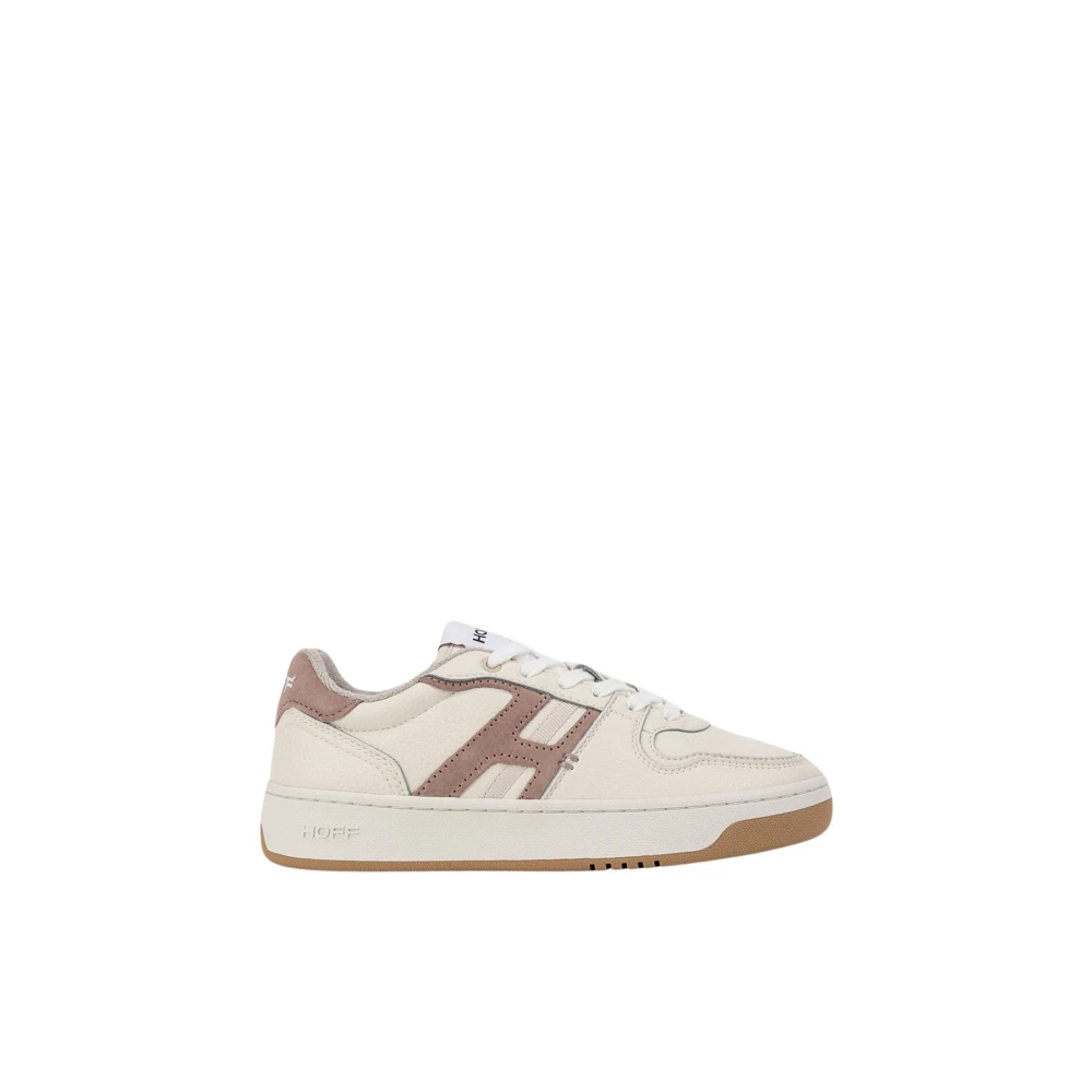 Hoff Leren Sneakers met Memory Foam Beige Dames