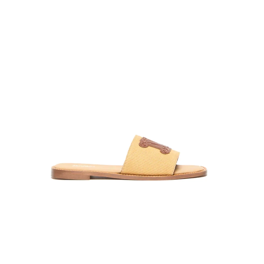 Shoes > Flip Flops & Sliders > Sliders - - Max Mara - Modalova