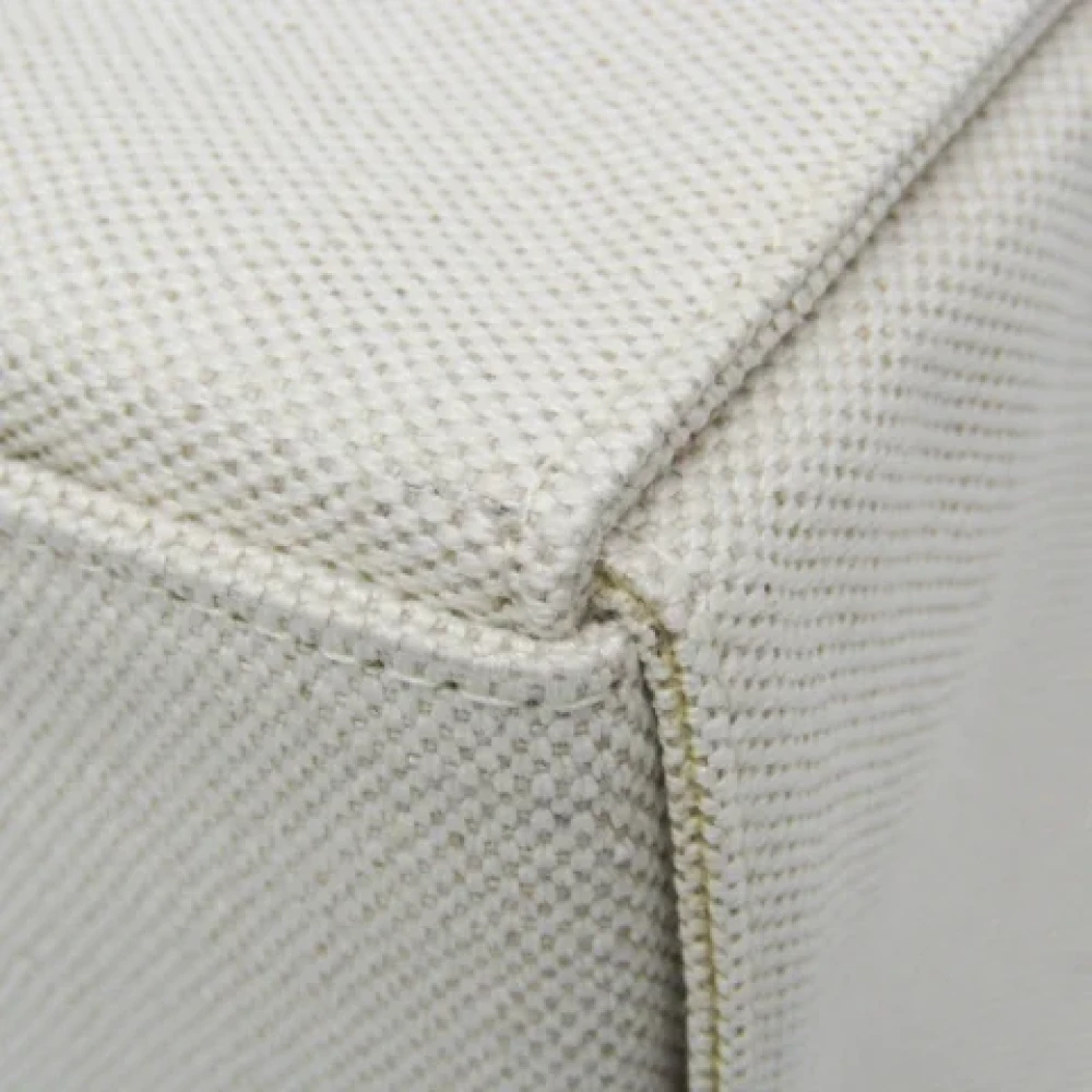 Bottega Veneta Vintage Pre-owned Canvas totes Beige Dames