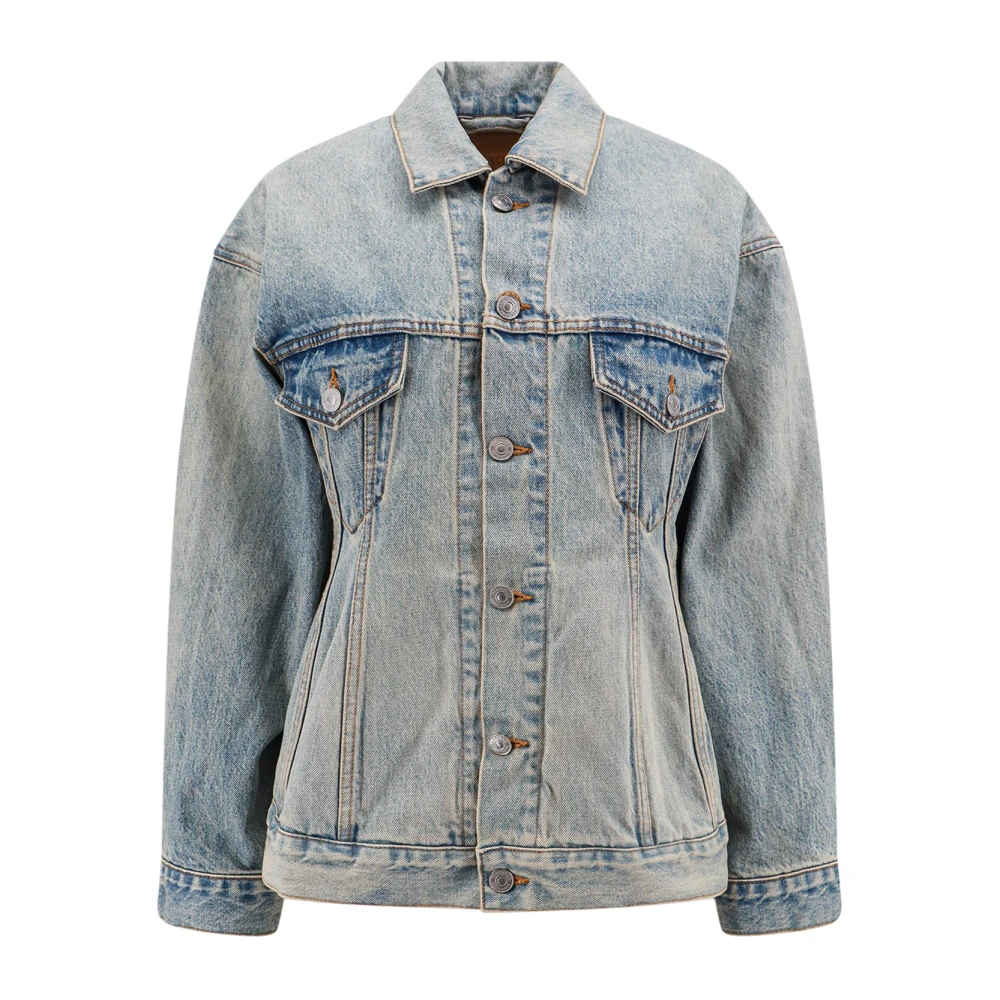 Balenciaga Women's Blue Denim Jacket