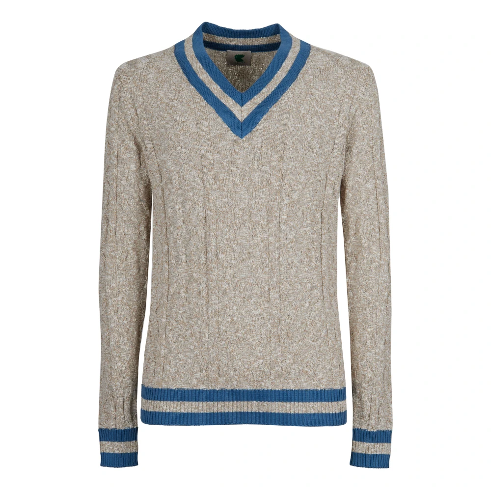 Knitwear > V-neck Knitwear - - Gallo - Modalova