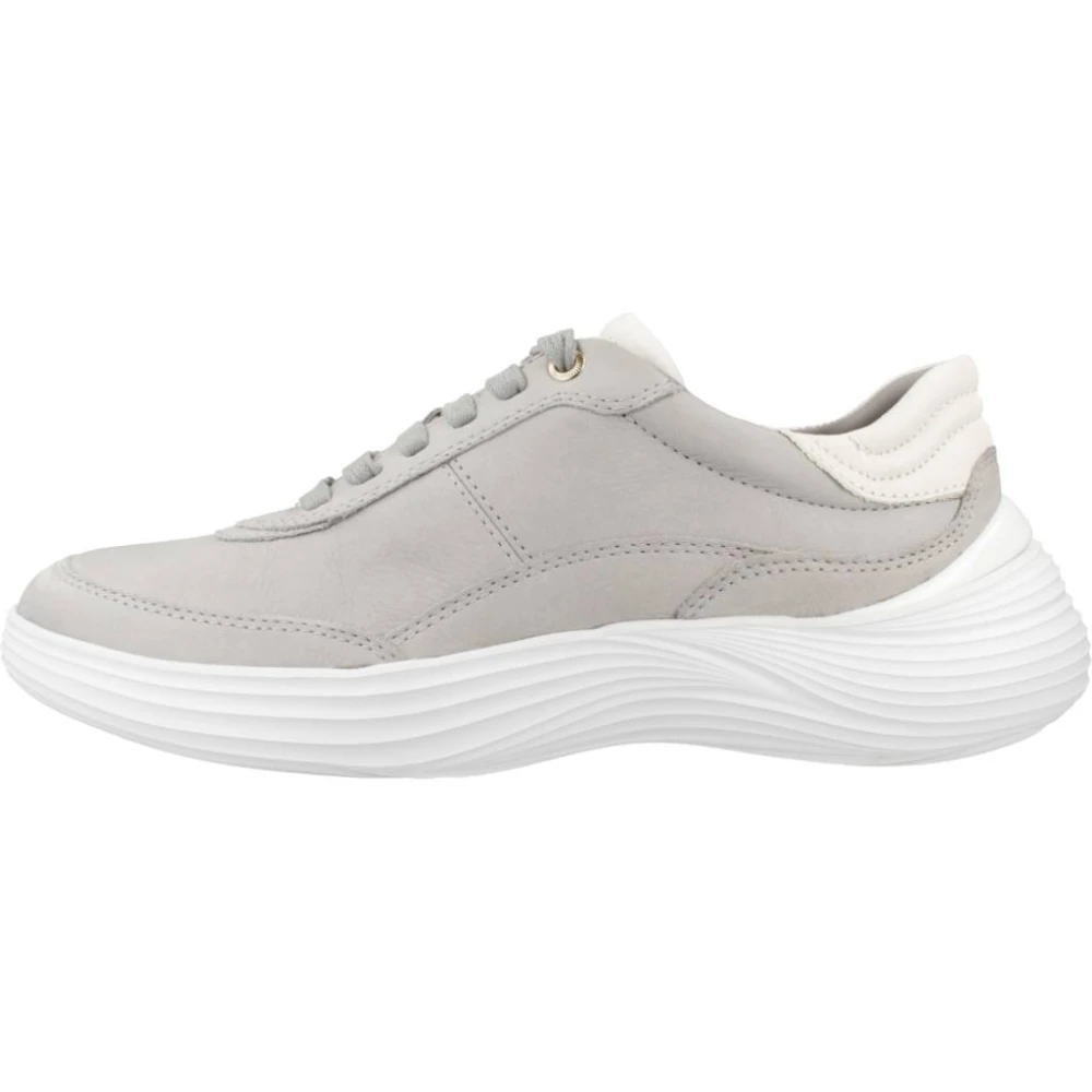 Geox Fluctis Sneakers Dames Schoenen Grijs