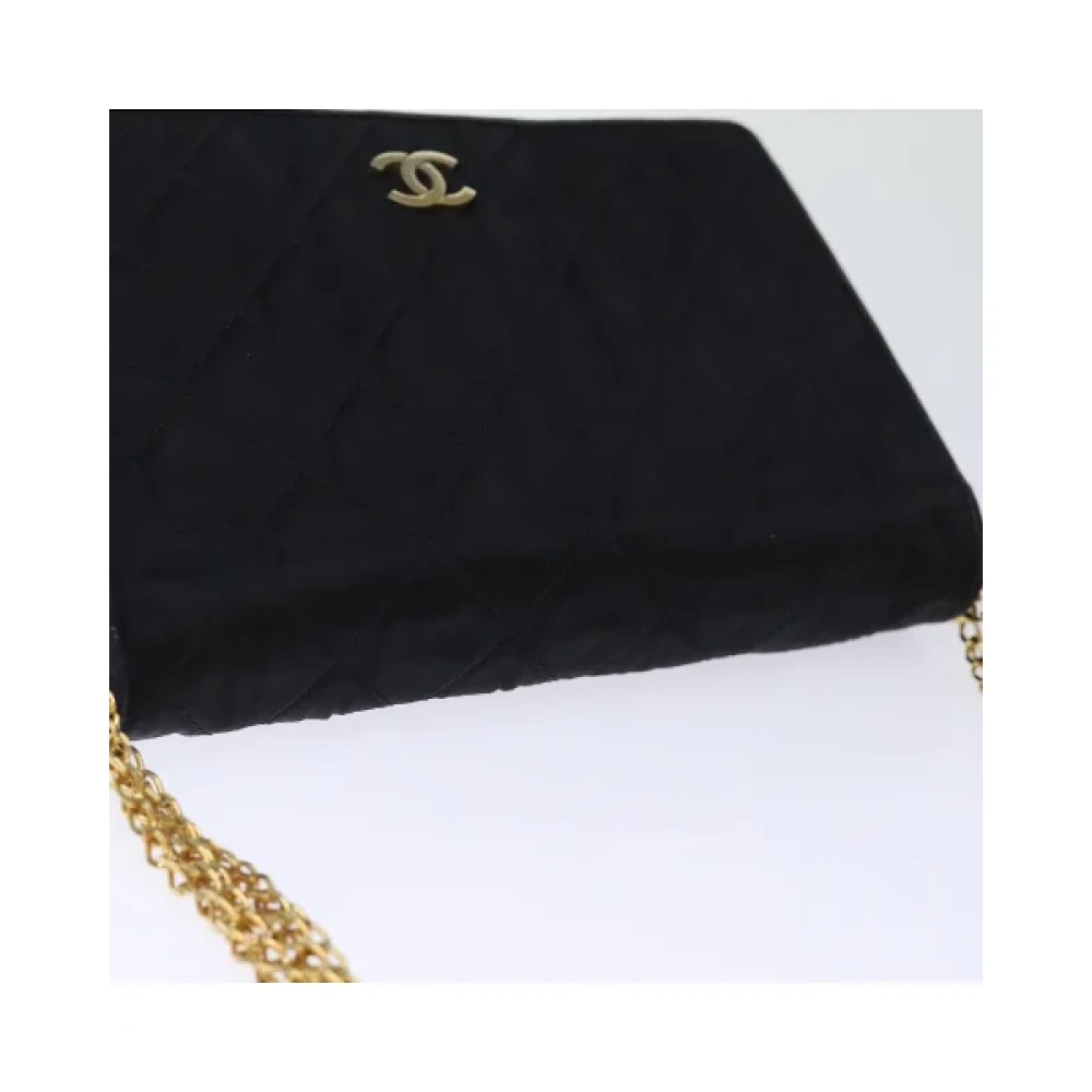 Chanel Vintage Pre-owned Silk chanel-bags Black Dames