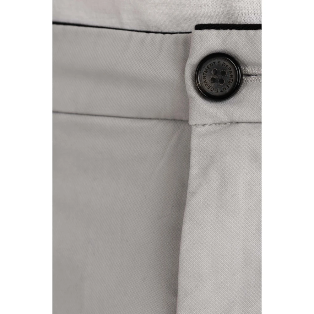 Department Five Grijze Broek met Amerikaanse Zak Gray Heren