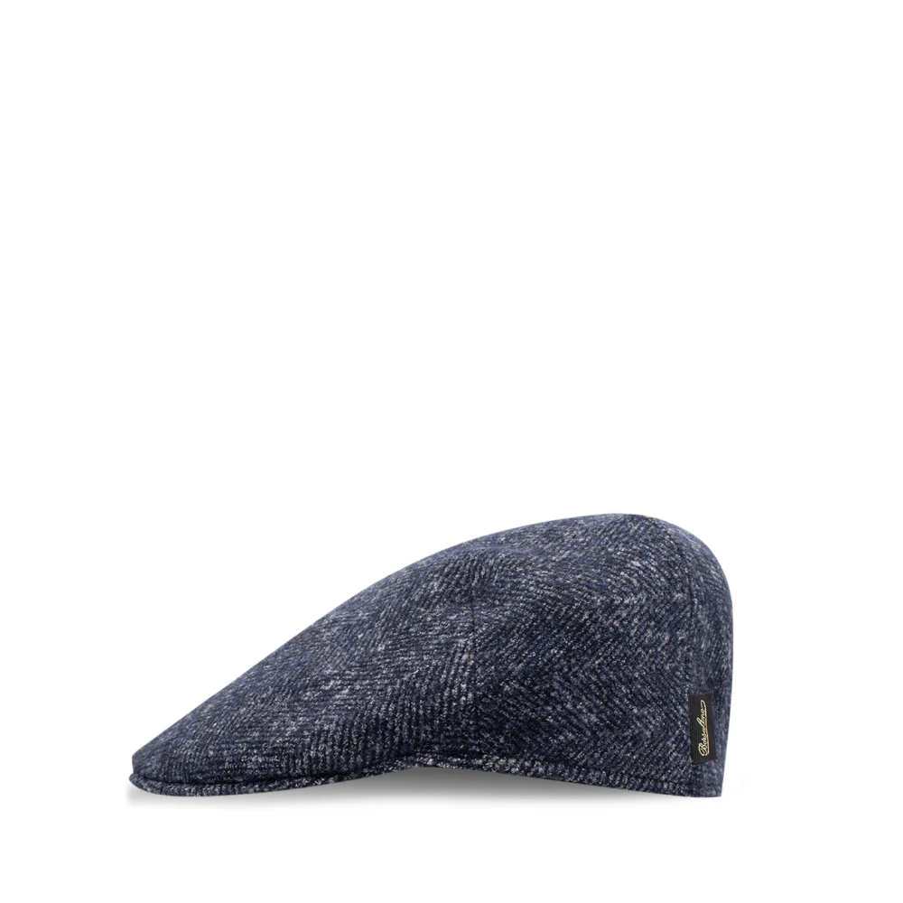 Borsalino Klassieke pet voor koude winterdagen Blue Heren