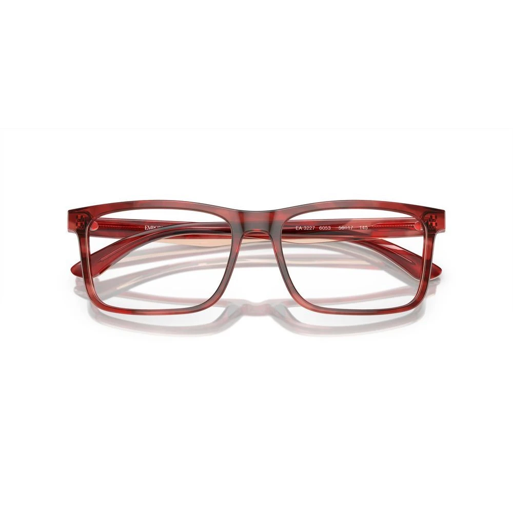 Emporio Armani Glasses Red Heren