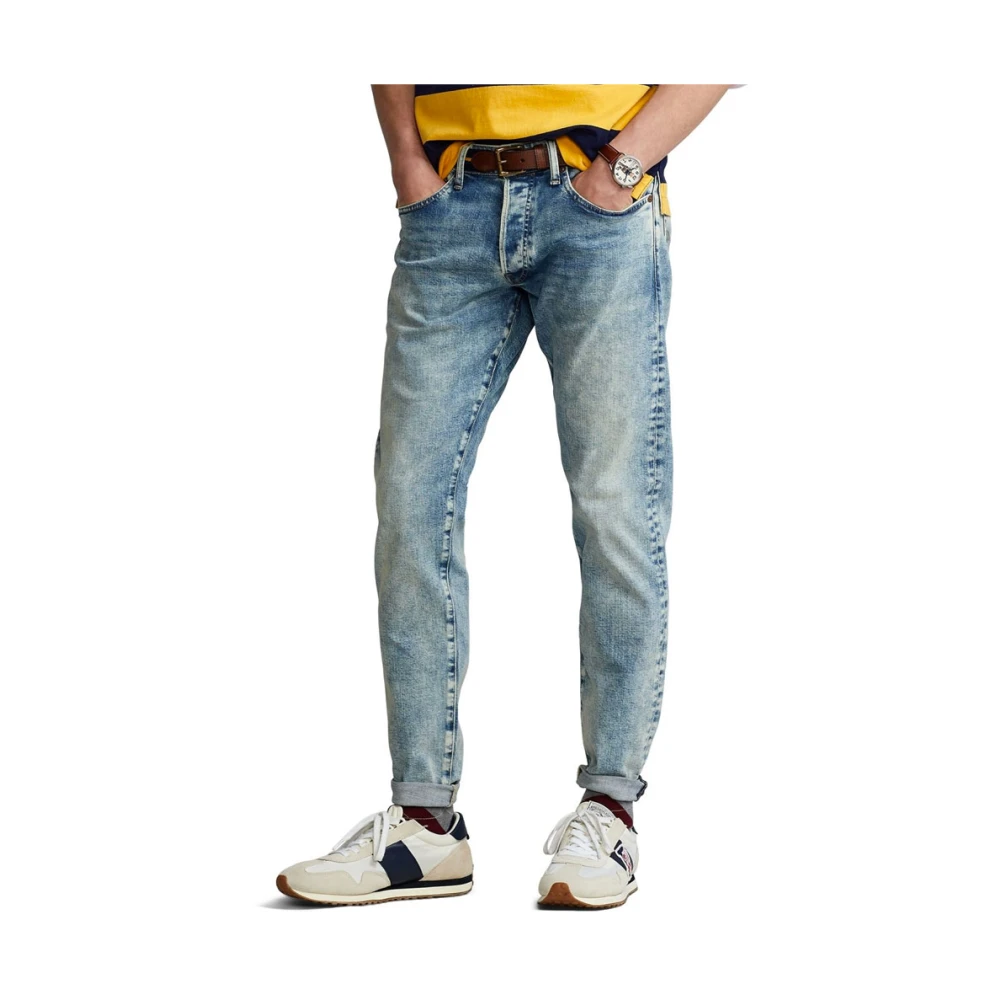 Ralph Lauren Sullivan Jeans Lichtblauw Blue Heren