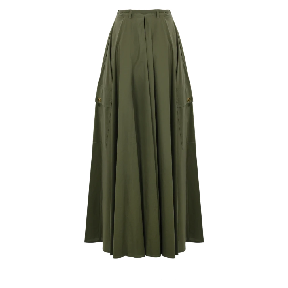 Twinset Maxi Skirts Green Dames