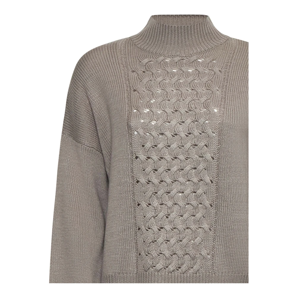 Kaos Stijlvolle Sweaters Collectie Beige Dames