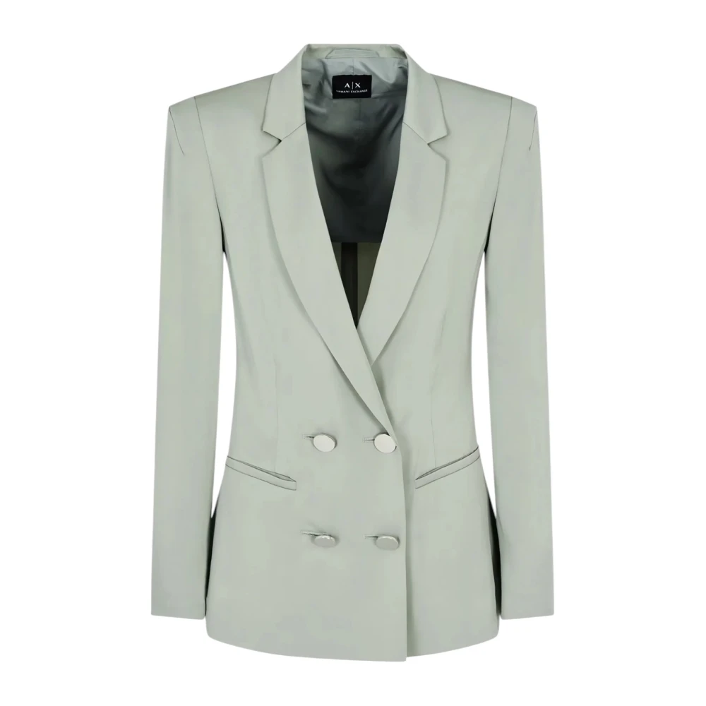 Emporio Armani Women's Green Giacca - Blazers - 3XL - Jackets