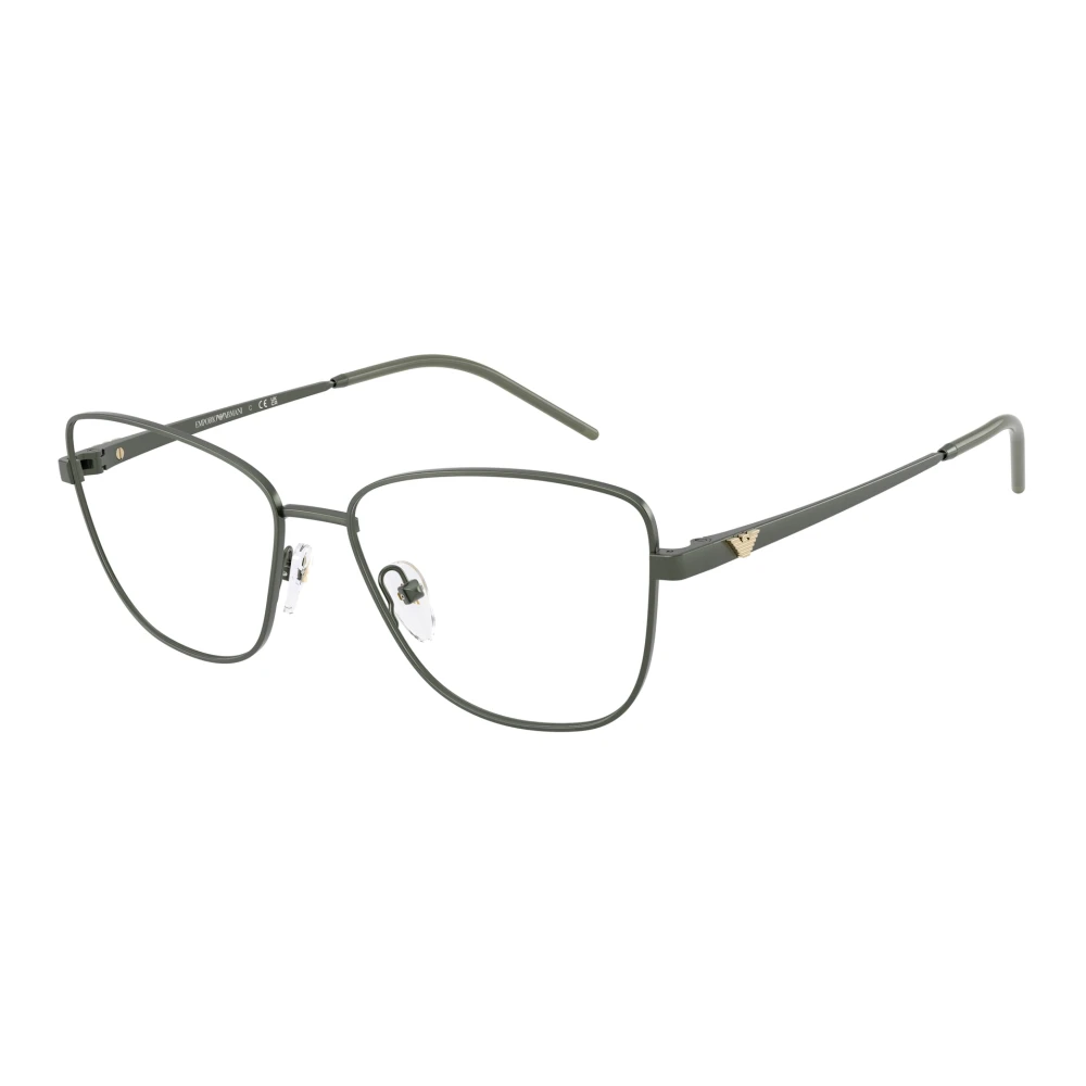 Emporio Armani Women's Green Glasses, 55 Mm, Stylish Eyeglasses Ea1172 In Blue