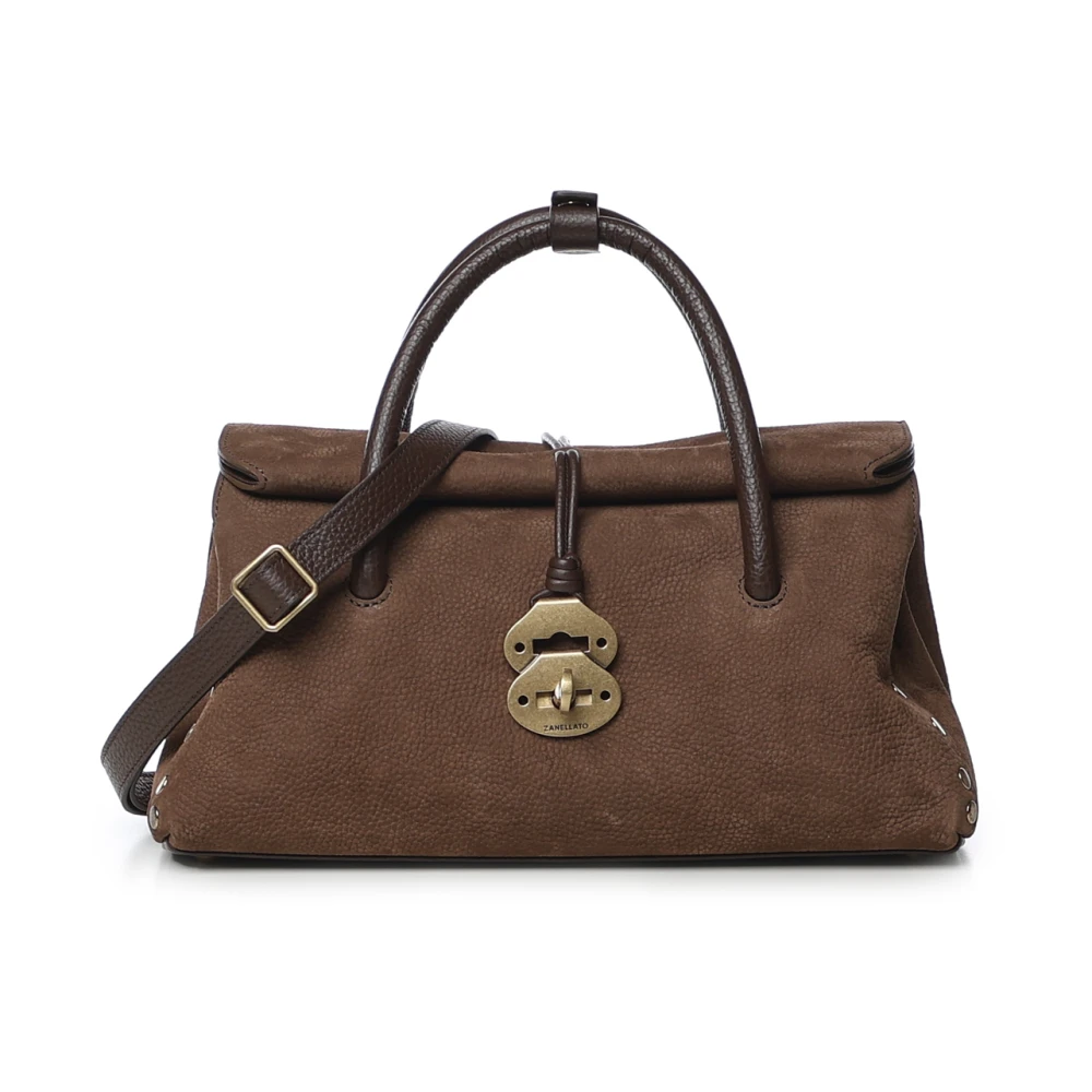 Zanellato Brown Dotta Jones Small - Female - Handbags - One Size - Bags