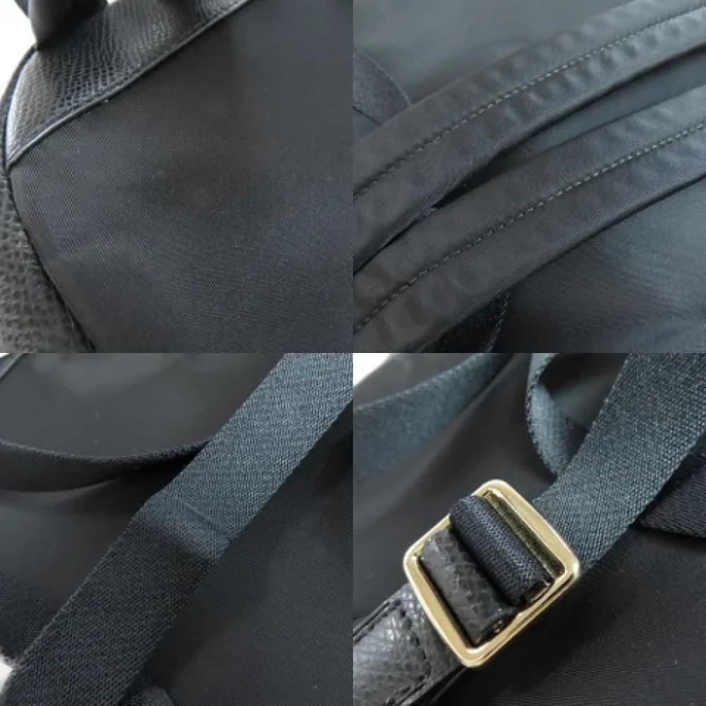 Coach Pre-owned Fabric backpacks Black Dames